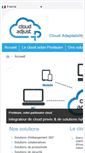 Mobile Screenshot of cloud-adjust.com